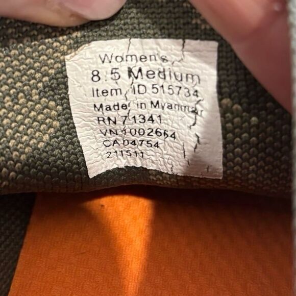 L.L. Bean Women's Eco Bay Stretch Knit Chelsea Boots Green Size 8.5 - Picture 9 of 9